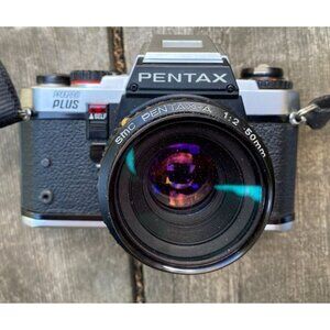 Pentax Program Plus 35mm Film Camera w/ SMC Pentax-A f/1.7 50mm Lens #U3857 (AR)